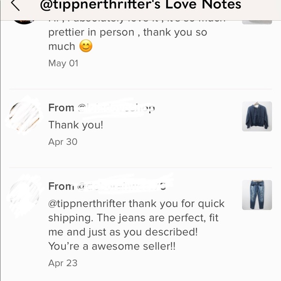 Some of the love notes I’ve received 💌 - Picture 4 of 9